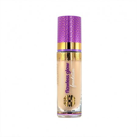 Ingrijire Ten - Fond de ten Ingrid Cosmetics Flawless Glow, 01 - Luxury Milk, 30ml
