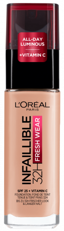 Ingrijire Ten - Fond de ten L'oreal Paris Infaillible Fresh Wear 32h, 30 - Rose Pearl,  30ml
