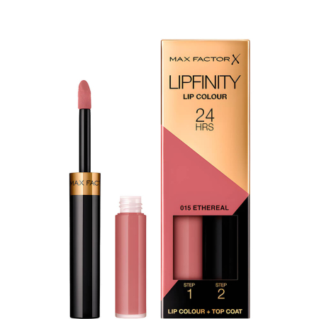 Ruj buze - Max Factor Lipfinity Ruj Rezistent 24H Nuanța 015 Ethereal - Ruj + Balsam