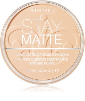 Ingrijire Ten - Pudra Compacta Rimmel London Stay Matte 01 Transparent, 14g
