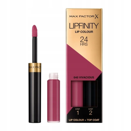 Ruj Buze - Max Factor Lipfinity 010 Whisper – Ruj Lichid Lungă Durată 24h, Roz Nude Pal