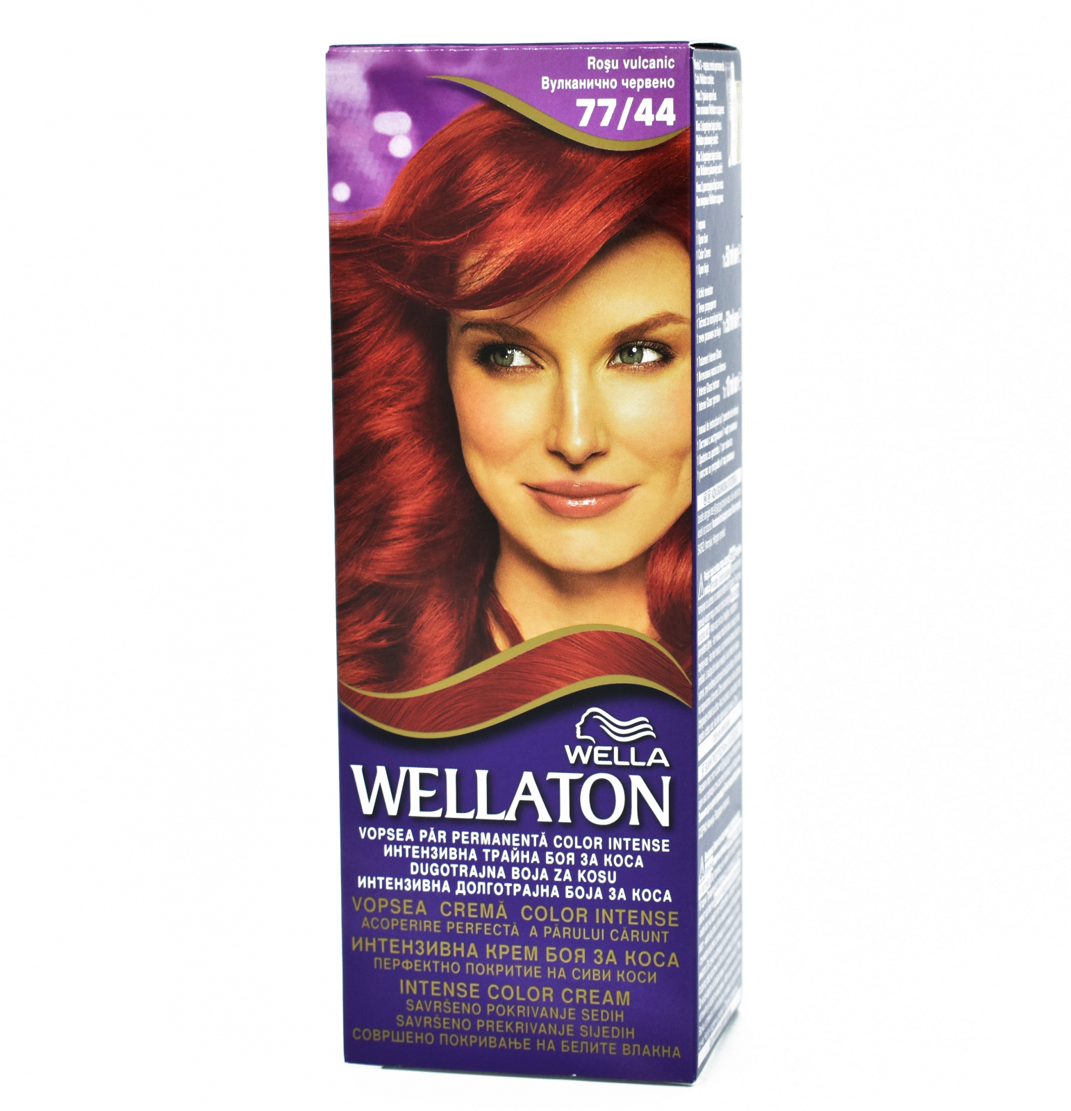 Веллатон 77/44. Краска Wellaton для волос красный вулкан 77/44. Краска веллатон в коробке. Краска веллатон карамель.