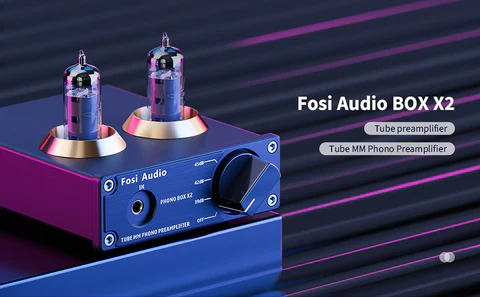 Fosi Audio Box X2 - Tube Phono Preamplifier