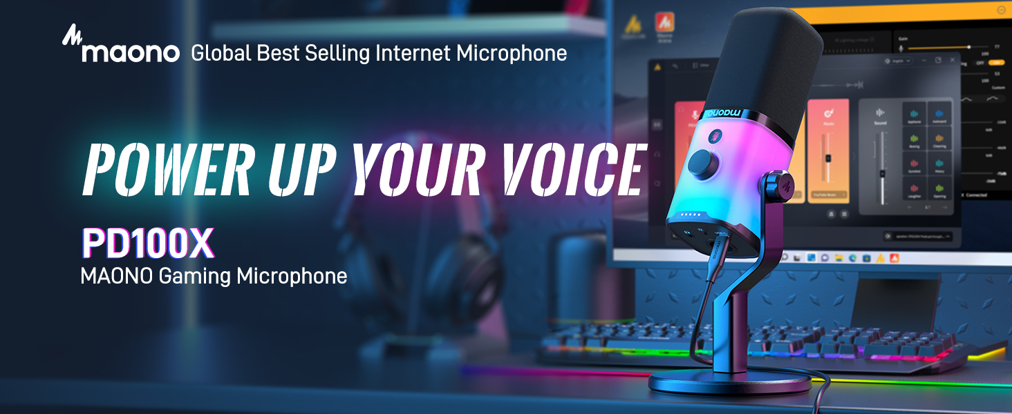 Microfon MAONO PD100X USB/XLR