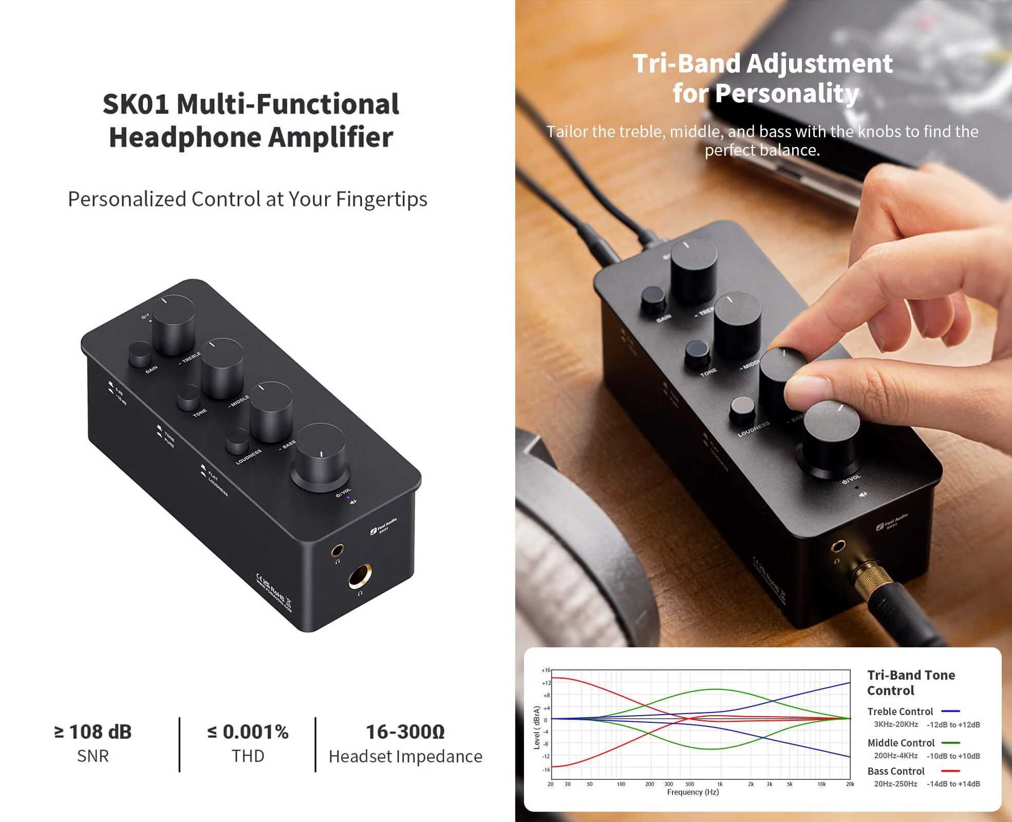 Conectivitate și compatibilitate Fosi Audio SK01