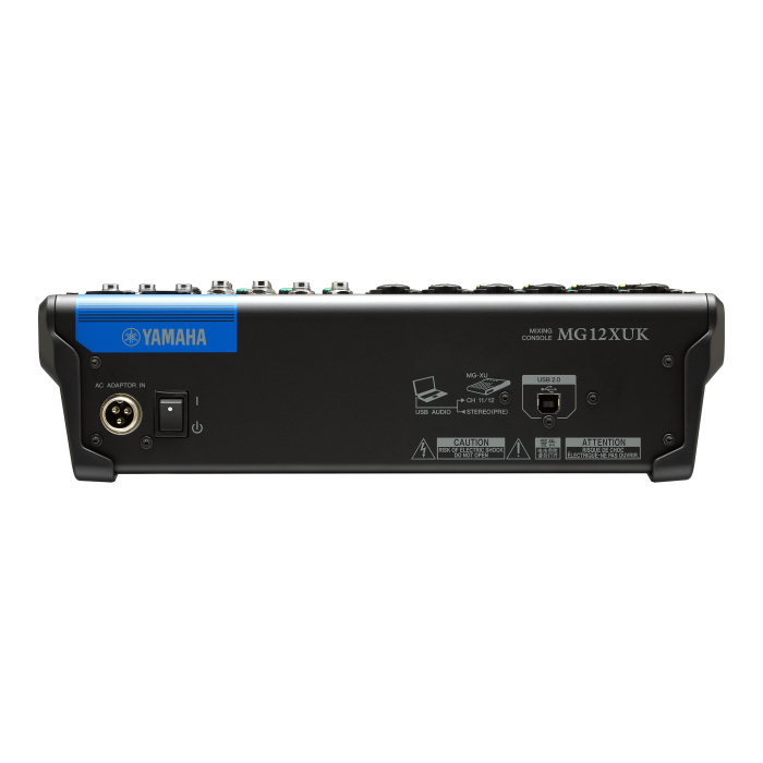 Yamaha MG12XUK mixer analogic compact 12 canale, USB 192kHz, 24 efecte SPX [4]