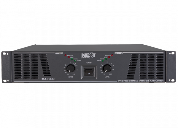 Professional Power Amplifier NEXT MA2300 - 2U [1]