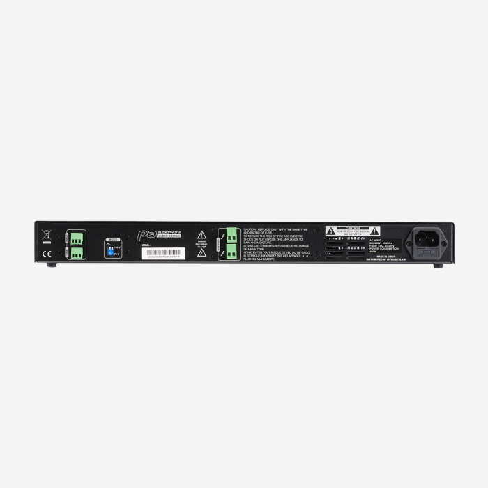 Audiophony AMP300.1H amplificator 100V 1x300W Class D, 70V/100V, rack 1U [2]