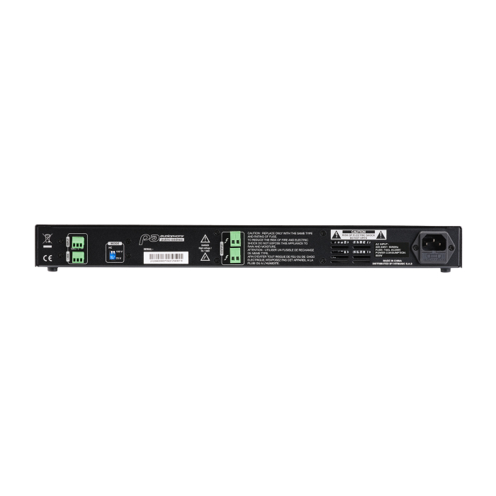 Audiophony AMP500.1H amplificator 100V 1x500W Class D, 70V/100V, rack 1U [2]