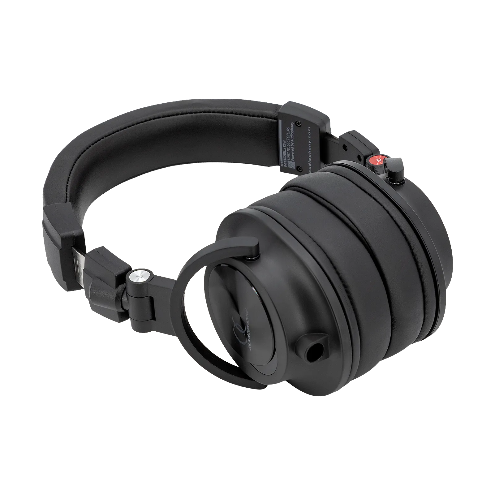 Audiophony DJ căști DJ over-ear cu fir 50mm, cabluri detașabile [2]