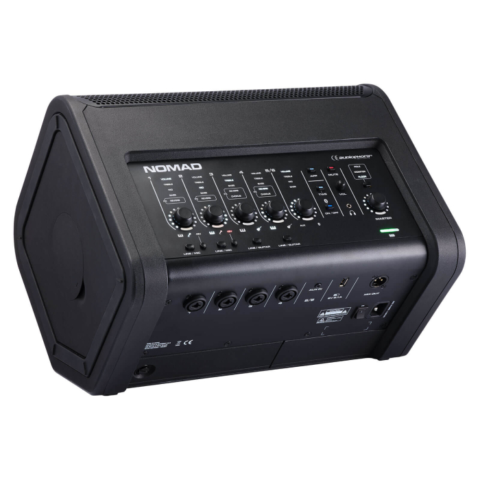 Audiophony NOMAD sistem PA portabil cu baterie 8”, 200W RMS, 121dB, mixer 5 canale, Bluetooth TWS [3]