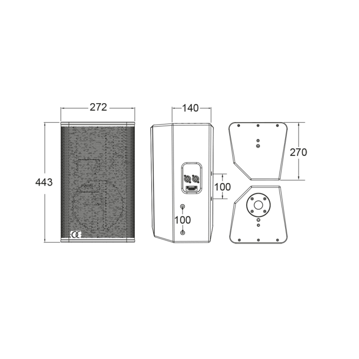 Audiophony Sline108B boxa pasiva 150W [6]