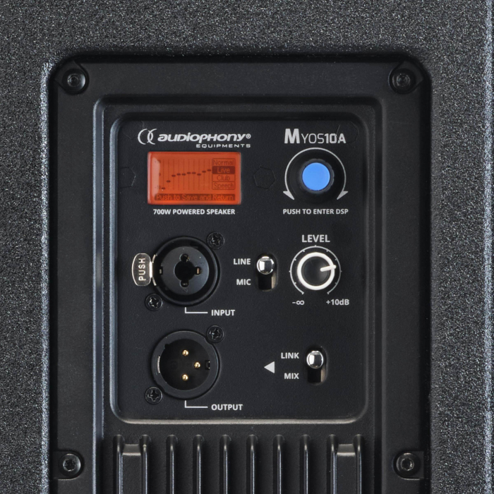 Boxa activa de 10" si 700W Myos 10A Audiophony [5]