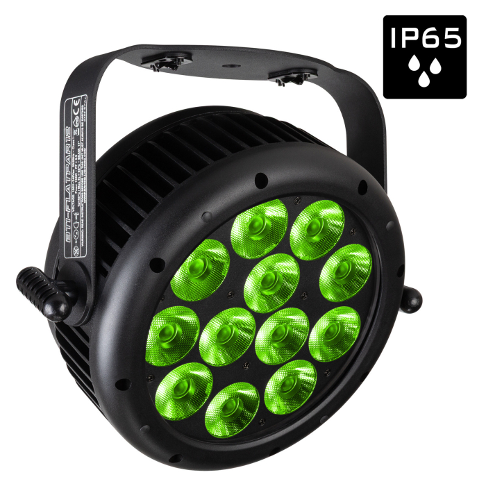 Briteq BTI-Flatpar12 proiector LED cu 12LEDx20W RGBAL+UV si IP65 [2]