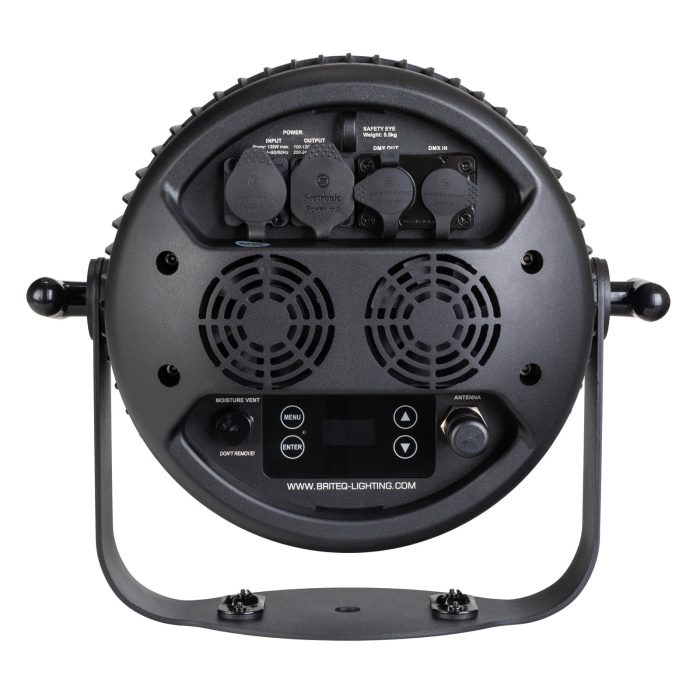 Briteq BTI-Flatpar12 proiector LED cu 12LEDx20W RGBAL+UV si IP65 [7]