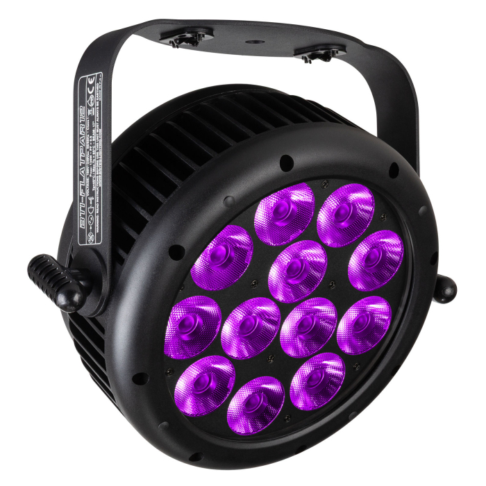 Briteq BTI-Flatpar12 proiector LED cu 12LEDx20W RGBAL+UV si IP65 [4]
