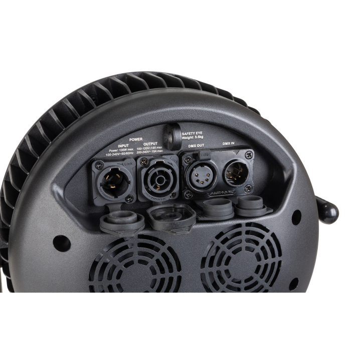 Briteq BTI-Flatpar12 proiector LED cu 12LEDx20W RGBAL+UV si IP65 [8]