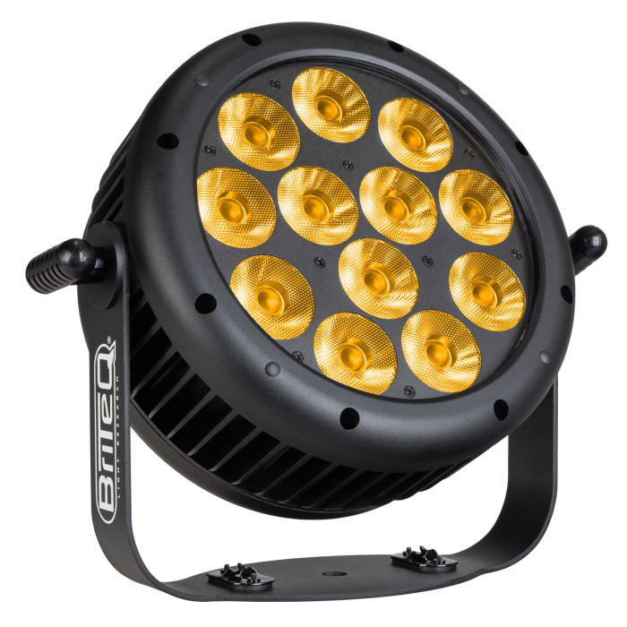 Briteq BTI-Flatpar12 proiector LED cu 12LEDx20W RGBAL+UV si IP65 [6]