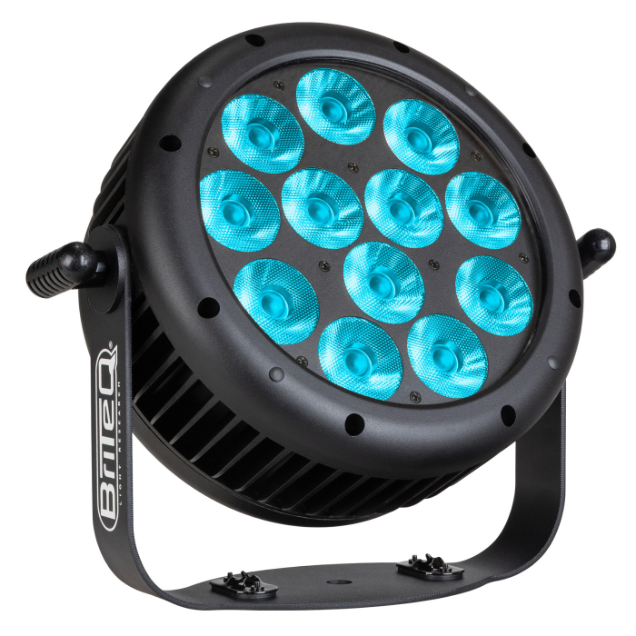Briteq BTI-Flatpar12 proiector LED cu 12LEDx20W RGBAL+UV si IP65 [5]