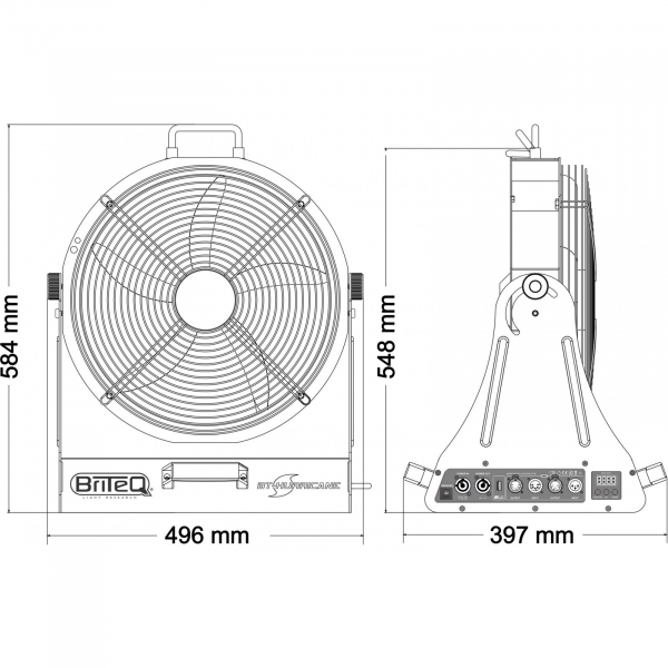 Briteq BT-HURRICANE Ventilator [5]