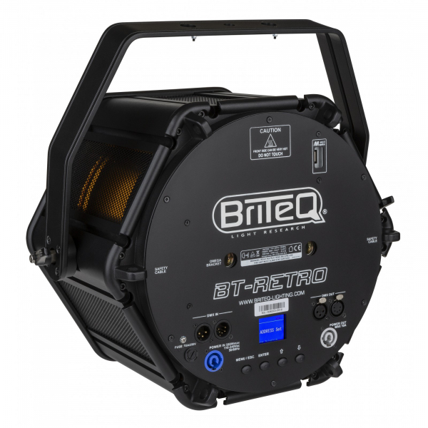 Briteq BT-RETRO Proiector Retro style cu lampa 575 HPL si LEDuri RGB [12]