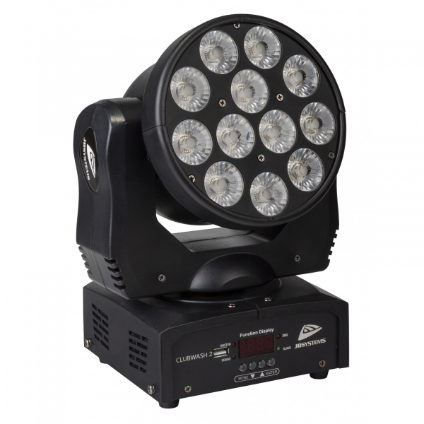 JB SYSTEMS CLUBWASH 2 Moving Head Washlight cu 12 LEDuri de 12W RGBWA+UV [3]