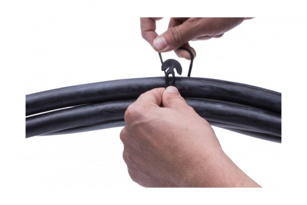 Rubber cable tie Gafer  T-fix type [8]