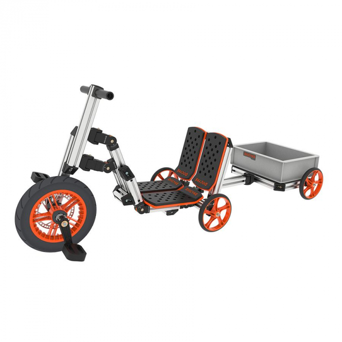 Docyke L-kit Luxury Pack Kit constructie bicicleta, tricicleta, trotineta 60 in 1 [17]