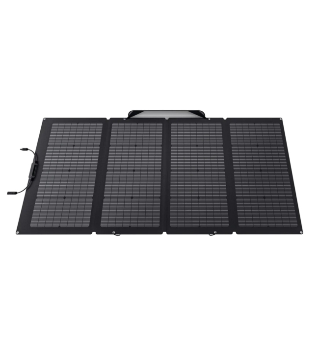 EcoFlow 220W bifacial panou solar pliabil si portabil [3]