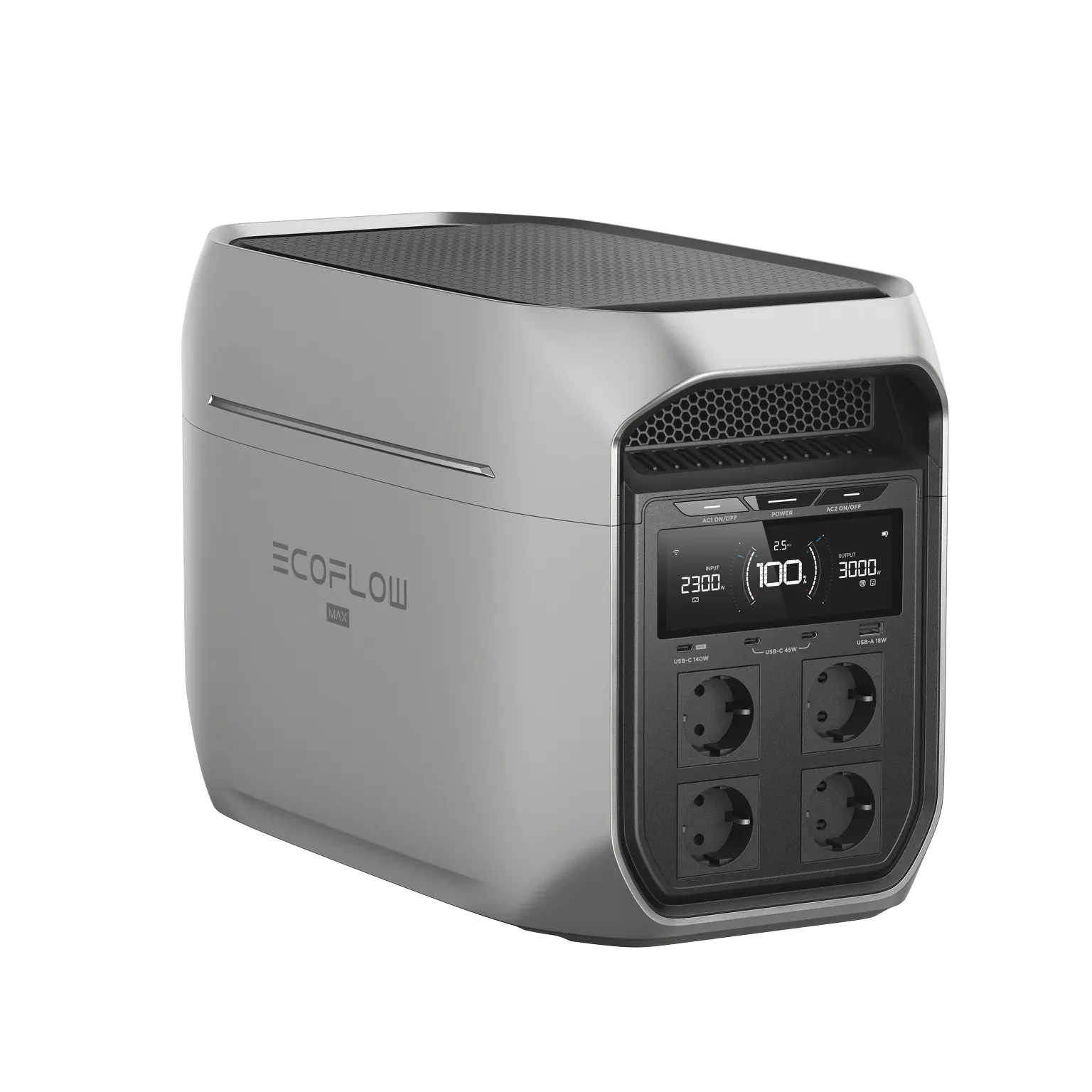 EcoFlow DELTA 3 Max Plus stație alimentare portabilă 2048Wh, 3000W, LiFePO4, UPS, solar 1000W [4]