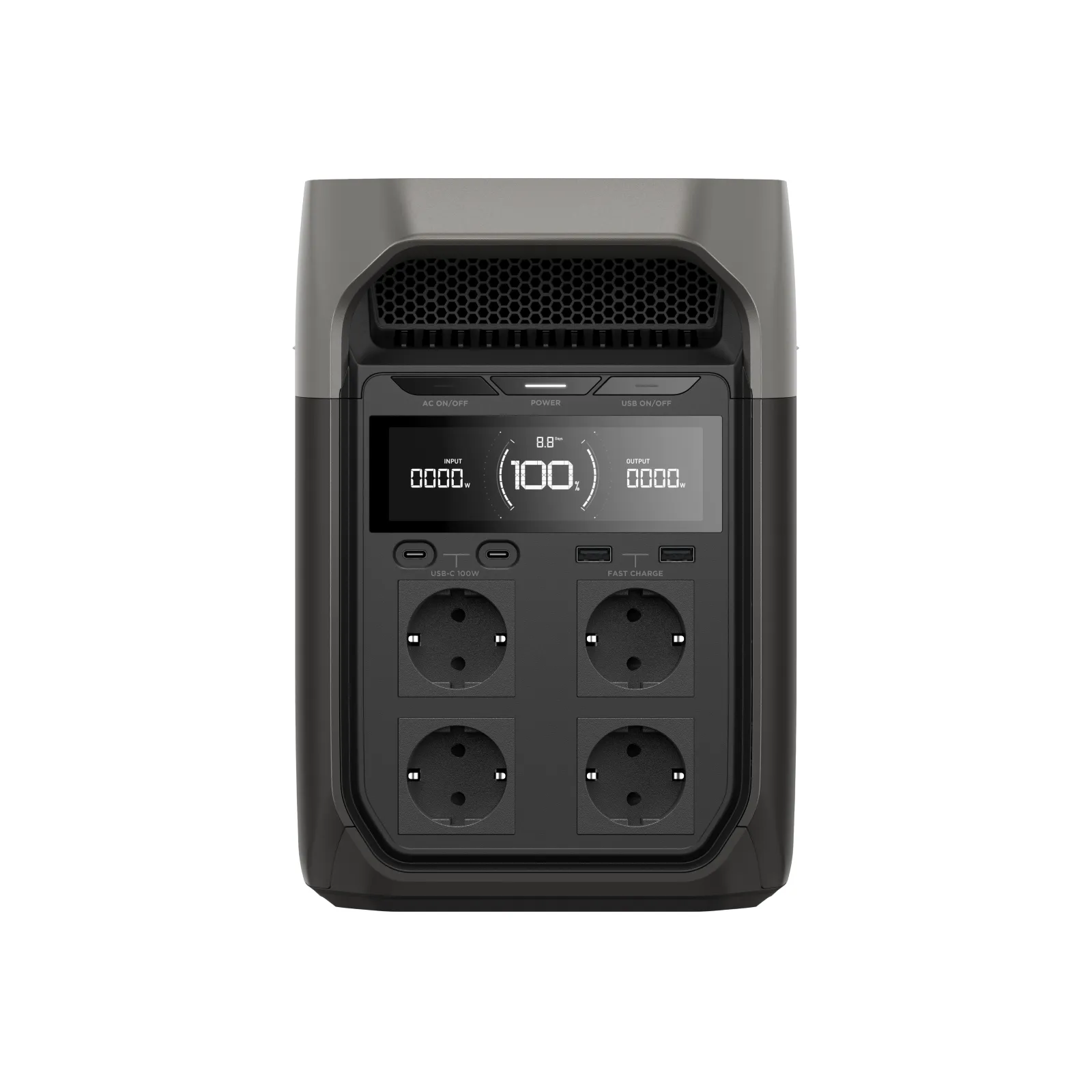 EcoFlow DELTA 3 stație alimentare portabilă 1024Wh, 1800W, LiFePO4, UPS, solar 500W [3]