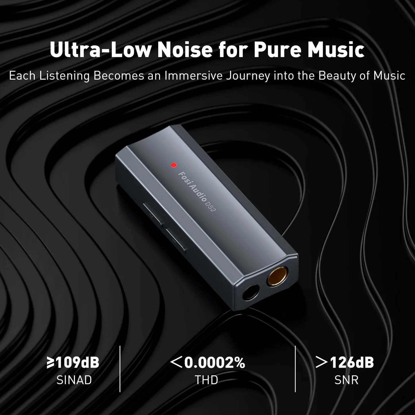 Fosi Audio DS2 editie 2024 DAC amplificator casti Hi-Res Audio [3]