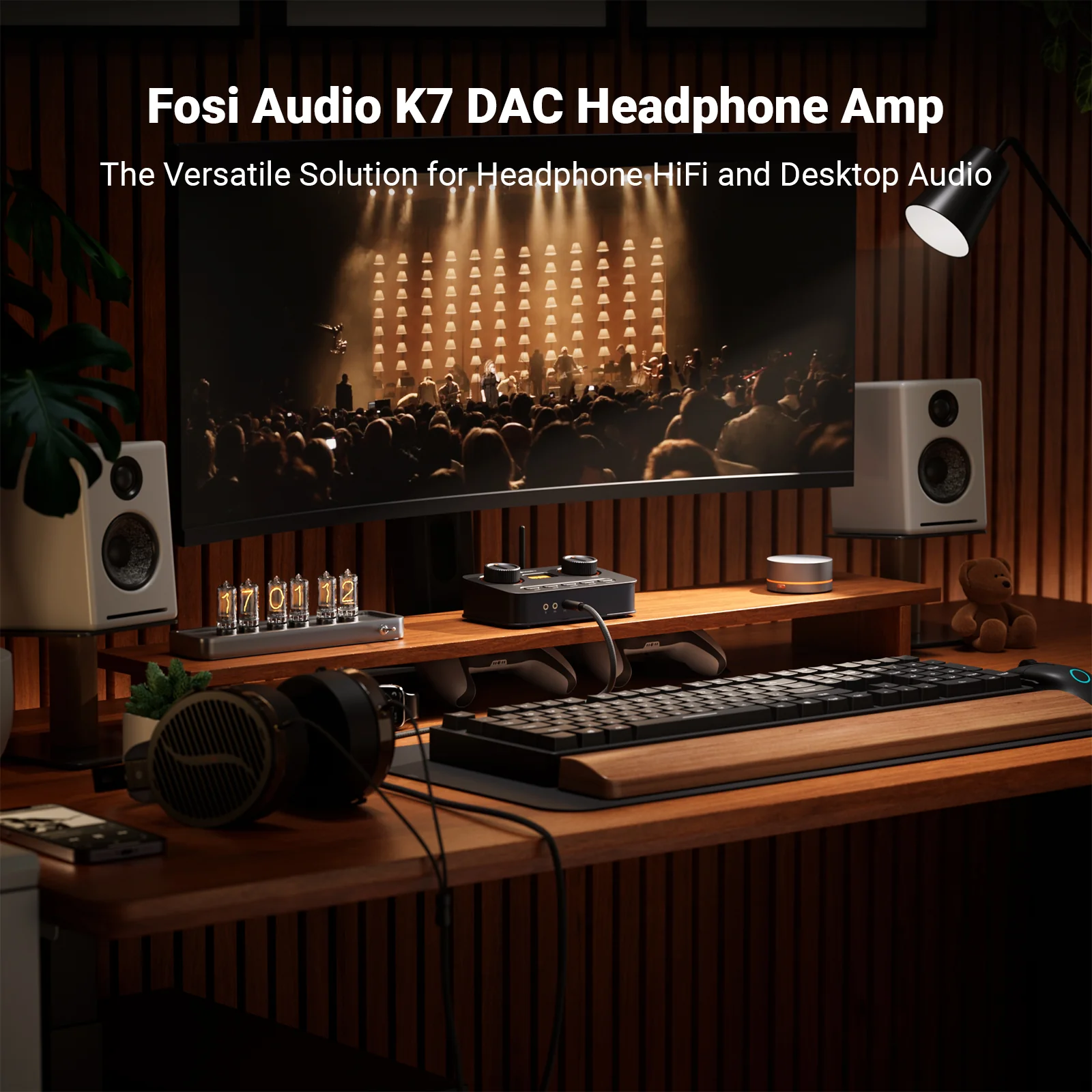 Fosi Audio K7 DAC Hi-Fi si amplificator de casti [3]