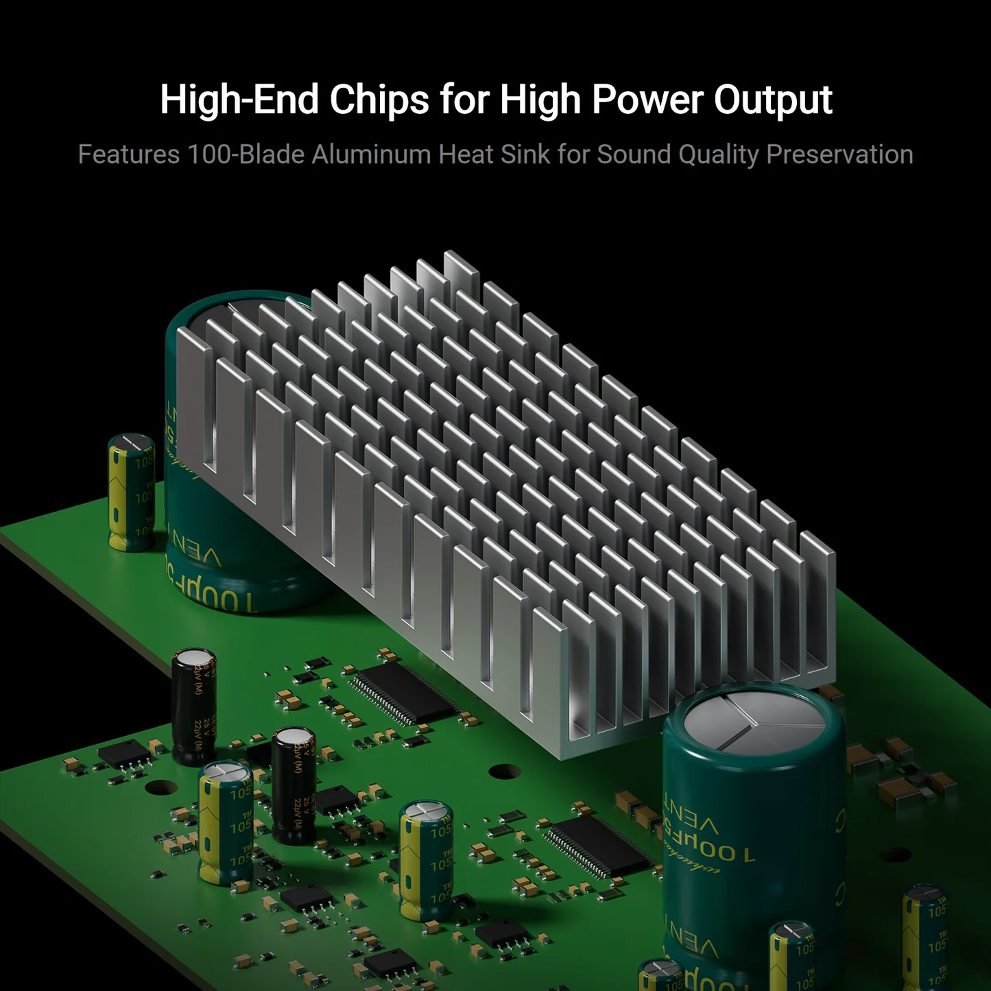 Fosi Audio MC351 2.1 Amplificator integrat cu DAC si Bluetooth 5.3 [5]