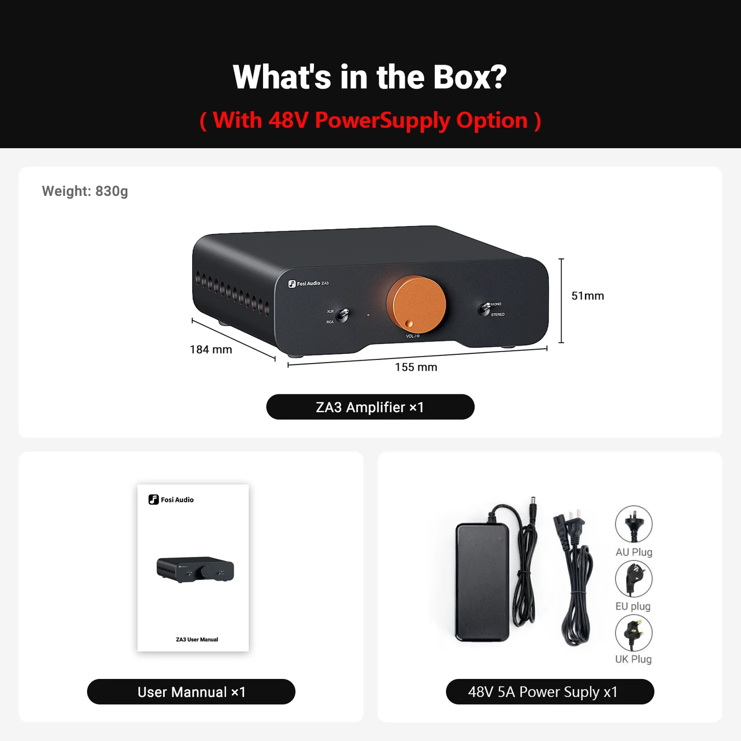 Fosi Audio ZA3 [9]