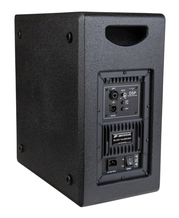 JB Systems Blast SUB 208A Subwoofer 300W activ 2x8" [3]