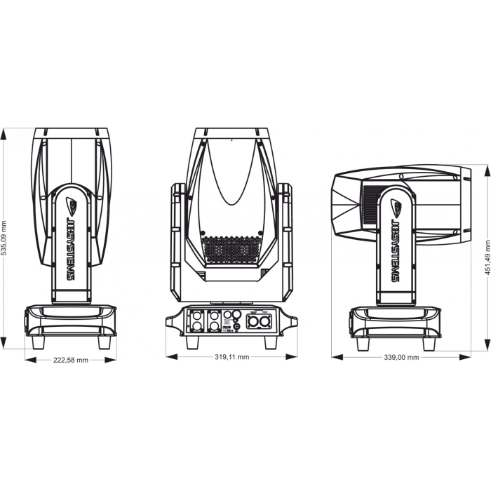JB SYSTEMS Rival Beam LED 300W IP65 [7]