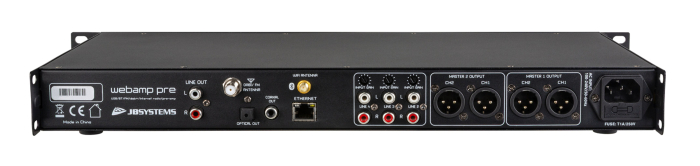 JB Systems WEBAMP PRE Multimedia player si mixer [2]