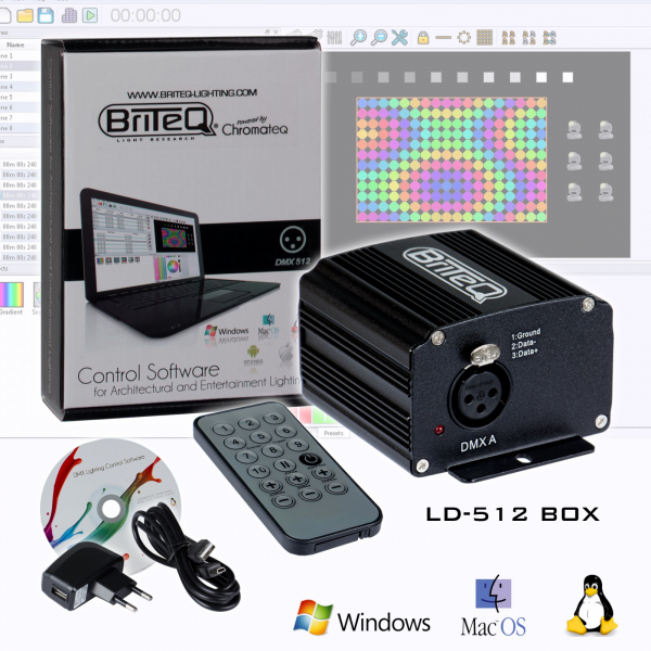 Controler DMX BriteQ LD-512BOX [5]