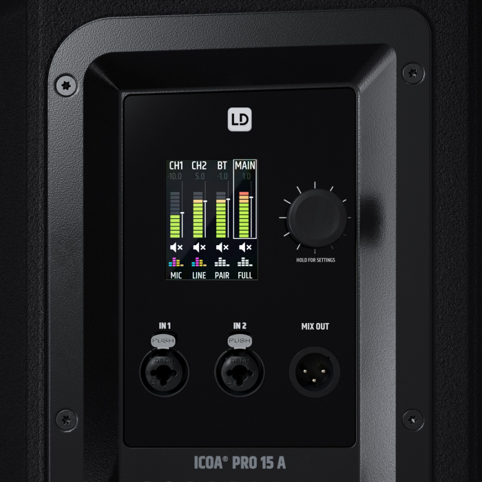 LD Systems ICOA PRO 15 A boxa activa cu Bluetooth si aplicatie [5]