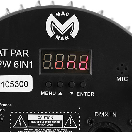 Mac Mah FlatPar 7x12W RGBWA-UV 6 in 1 [14]