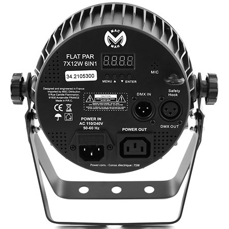 Mac Mah FlatPar 7x12W RGBWA-UV 6 in 1 [11]