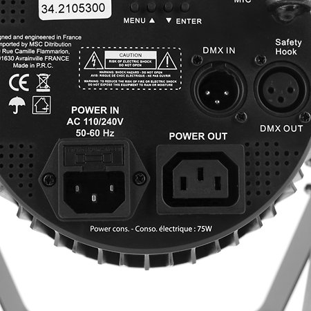 Mac Mah FlatPar 7x12W RGBWA-UV 6 in 1 [12]