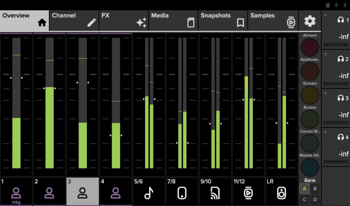 Mackie DLZ Creator live streaming audio mixer [6]