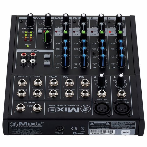Mackie Mix8 mixer analogic 8 canale [2]