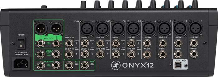 Mackie Onyx12 premium analog USB mixer [2]