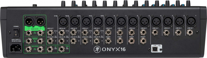 Mackie Onyx16 premium analog USB mixer [3]