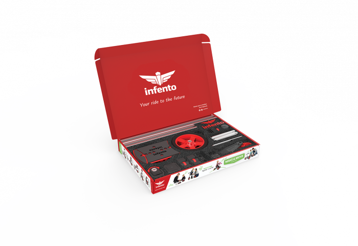 Infento Make and Move kit de constructie a 14 vehicule pentru copii 1- 7 ani [16]