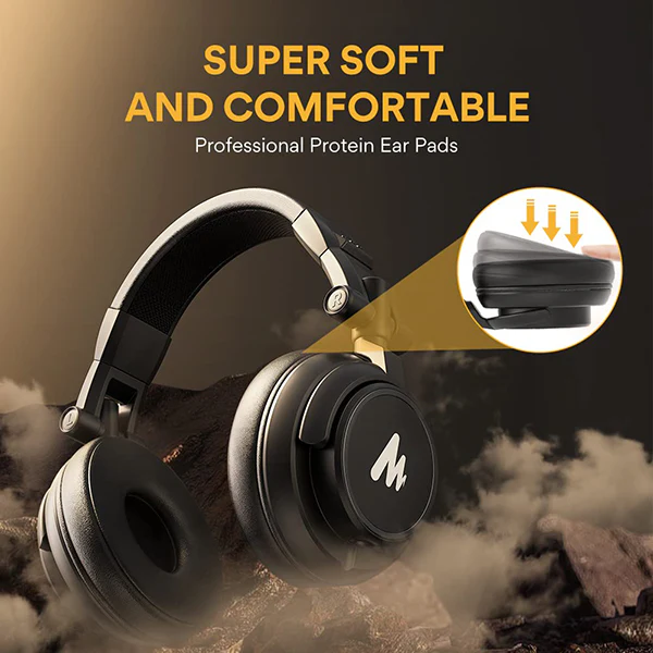 Maono AU-MH601 casti monitorizare pentru studio, podcast si DJ [6]