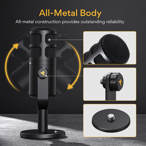 Maono PD100 microfon dinamic XLR pentru Podcast [5]